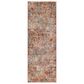 Surya Mirabel MBE-2300 2"7" x 10" Peach, Orange, Cream, Brown, Saffron and Denim Runner, , large