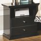 Ashley Maribel 1 Drawer Nightstand in Black, , large