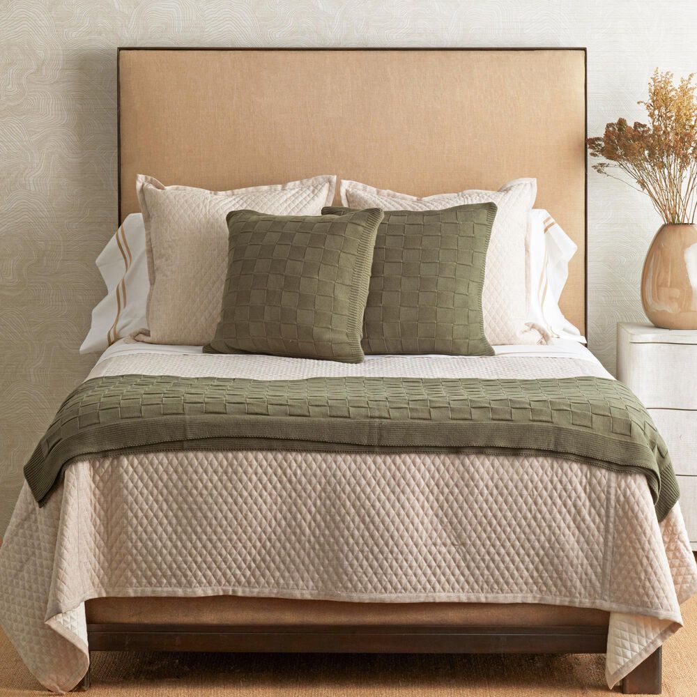 Ann Gish Cesta 20&quot; x 20&quot; Throw Pillow in Olive, , large