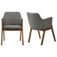 Blue River Renzo Dining Chair in Charcoal/Walnut (Set of 2), , large