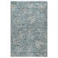 Dalyn Rug Company Silk Road Baltic, Sky, Denim, Ivory and Gray 6"6" x 9"6" Area Rug, , large