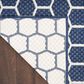 Nourison Twist Reversible 8" x 10" Navy Indoor/Outdoor Area Rug, , large
