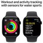 Apple Watch Series 10 GPS 42mm Jet Black Aluminum Case with Black Sport Band - M/L, , large