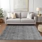 Dalyn Rug Company Burano BU8 8" x 10" Gray Indoor/Outdoor Area Rug, , large