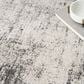 Nourison Desire Grey and Ivory 6" x 9" Area Rug, , large