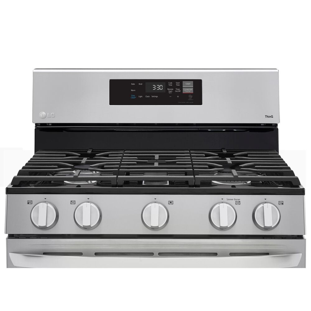 LG 5.8 Cu. Ft. Freestanding Gas Range in Stainless Steel, , large