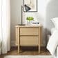 Modway Cadence 2 Drawer Nightstand in Oak, , large
