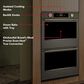 KitchenAid 2-Piece Kitchen Package with Black Ore 30" Smart Double Wall Oven and Stainless Steel 30" Gas Cooktop, , large