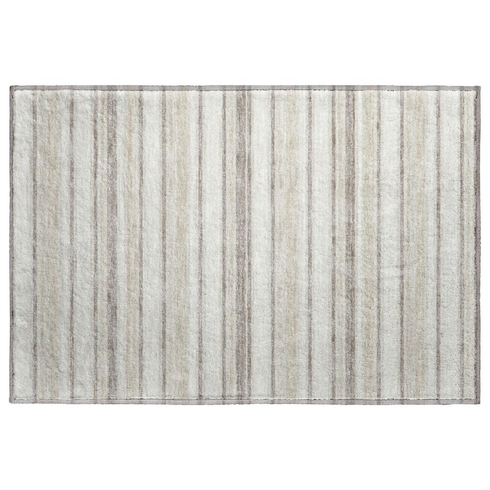 Dalyn Rug Company Soft Essentials Striped Linen 1"8" x 2"6" Indoor/Outdoor Area Rug, , large