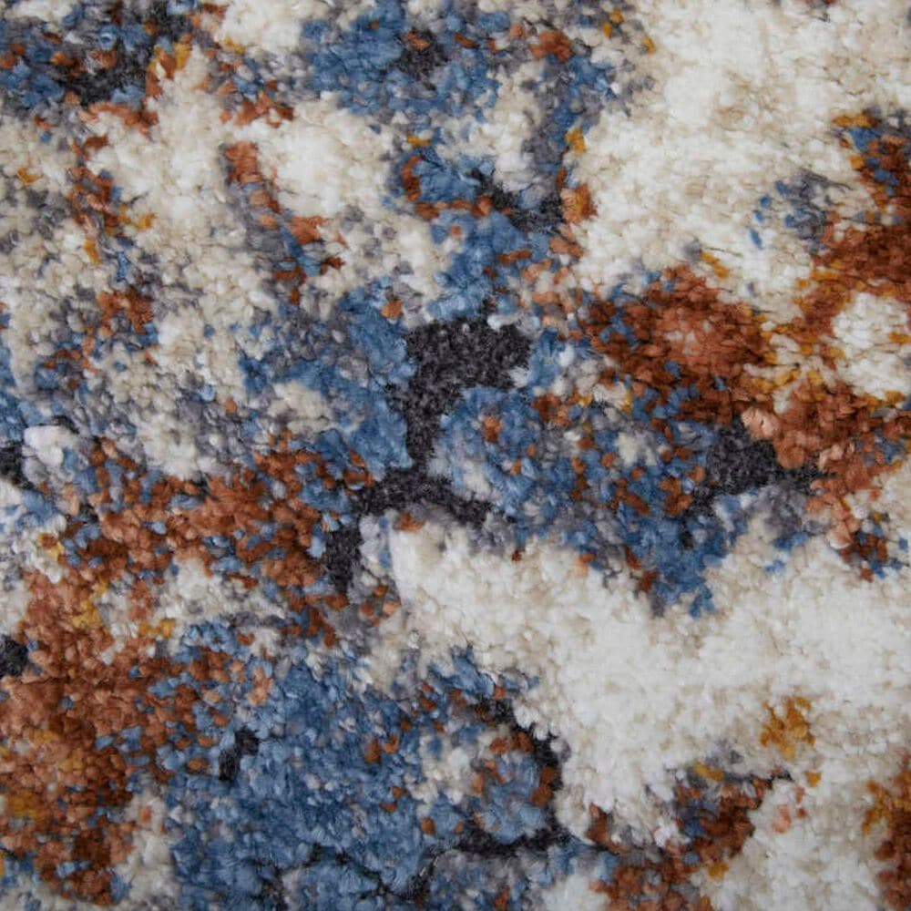 Feizy Rugs Gilmore 10&#39; x 14&#39; Ivory and Rust Area Rug, , large