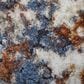 Feizy Rugs Gilmore 10" x 14" Ivory and Rust Area Rug, , large
