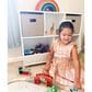 RiverRidge Home Catch-All 5-Cubby Toy Organizer in White, , large