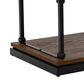 Furniture of America Pollard 2-Piece Coffee Table Set in Dark Oak/Black, , large
