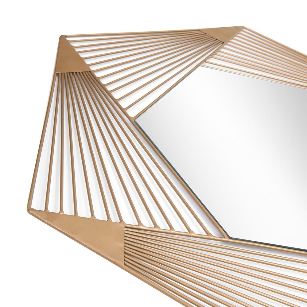 Zuo Modern Aspect Mirror in Gold, , large
