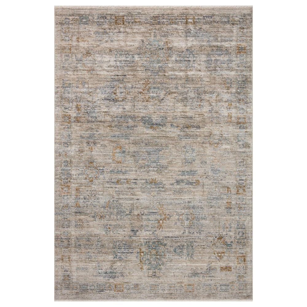Loloi Katherine 9"6" x 13"1" Pebble and Ocean Area Rug, , large