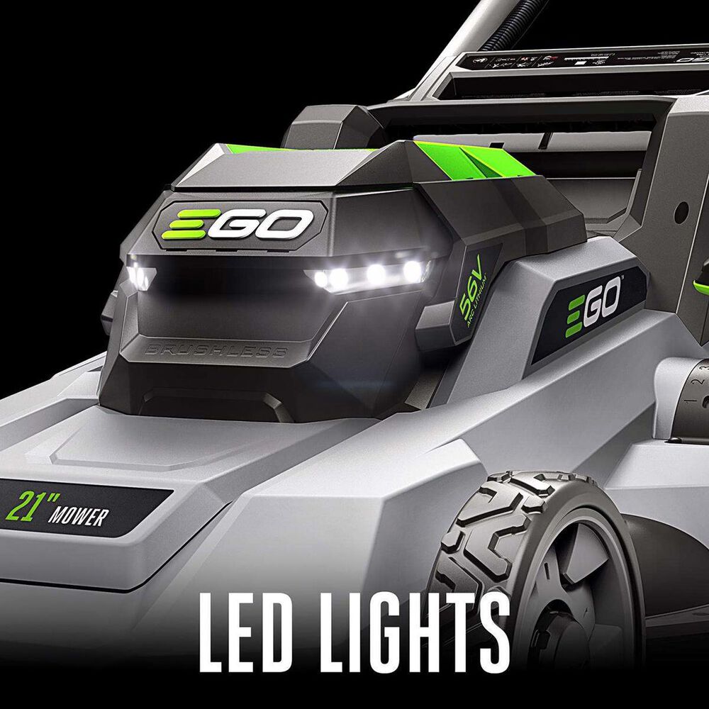 EGO Power+ 21" Battery-Powered Push Lawn Mower, includes 56V 6.0Ah Battery and 320W Charger, , large
