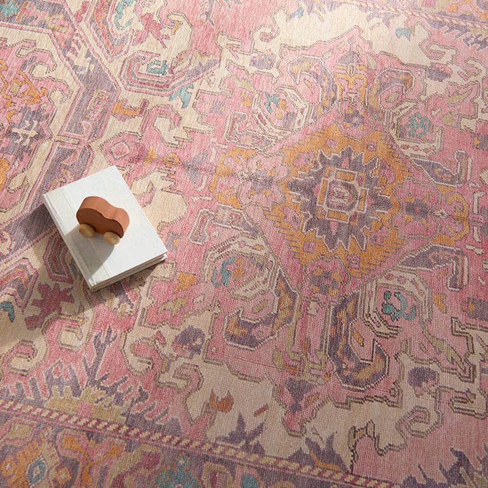 Jaipur Garcia Elar 5&#39; x 8&#39; Mellow Rose and Semolina Area Rug, , large