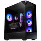 iBUYPOWER Element Gaming Desktop PC | AMD Ryzen 7 9850X3D - 32GB RAM - AMD Radeon RX 9070XT Graphics - 1TB SSD in Black, , large