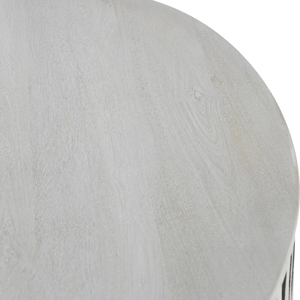 Classic Home Mrytle Round Lift-Top Coffee Table in Mango Wood, , large