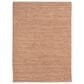Amer Rugs Naturals 8" x 10" Orange Area Rug, , large
