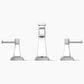 Kohler Riff Widespread Bathroom Sink Faucet in Polished Chrome, , large