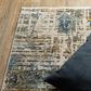 Oriental Weavers Hayden 2"3" x 7"6" Blue and Gold Runner, , large