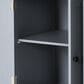 HOMLUX 54" Kitchen Island with Solid Wood Top and Locking Wheels in Grey Blue, , large