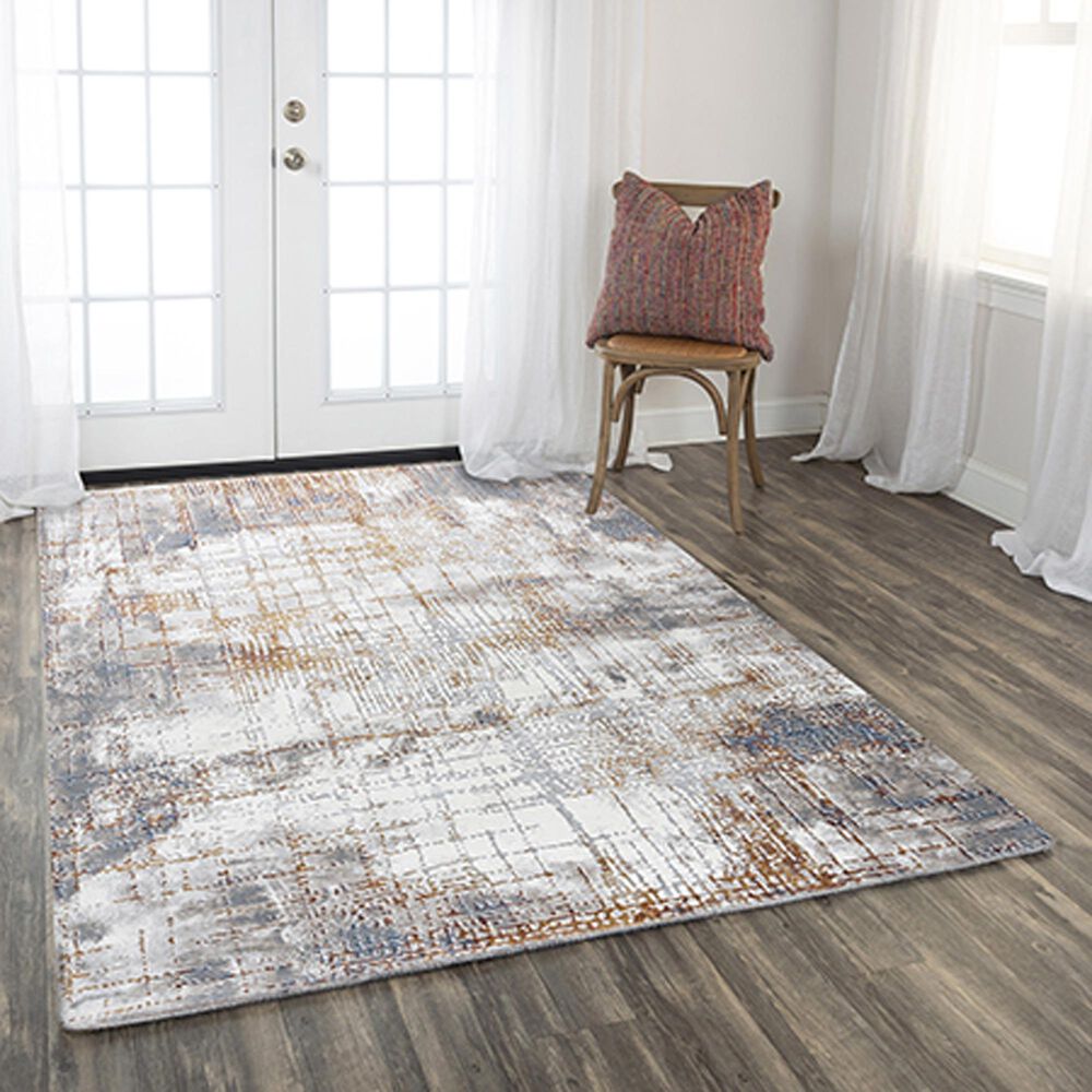 RIZZY Westchester WESWES860 5&#39;3&quot; x 7&#39;6&quot; Ivory and Multicolor Area Rug, , large