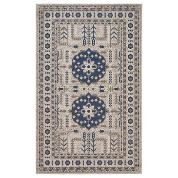 Feizy Rugs Foster 3754F 4"3" x 6"3" Blue and Beige Area Performance Rug, , large