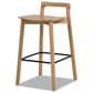 Jennifer Taylor Home Sven 26.5" Counter Stool in Natural Blonde and Black, , large