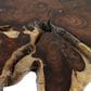 Maple and Jade Coffee Table with Tripod Legs in Distressed Brown and Black, , large