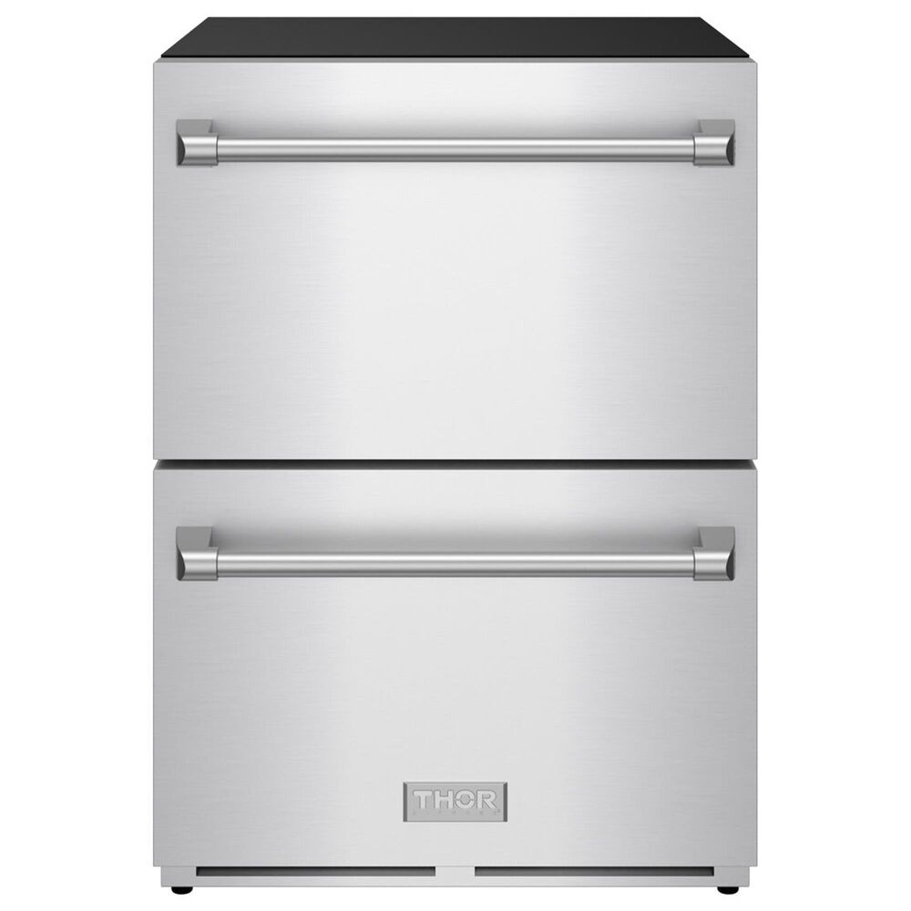 Thor Kitchen Gordon Ramsay 24" Undercounter Refrigerator in Stainless Steel, , large