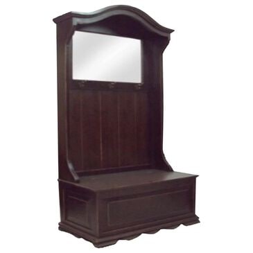 Woodland & Co Bonnet Hall Tree with Storage Bench in Latte, , large