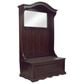 Woodland & Co Bonnet Hall Tree with Storage Bench in Latte, , large