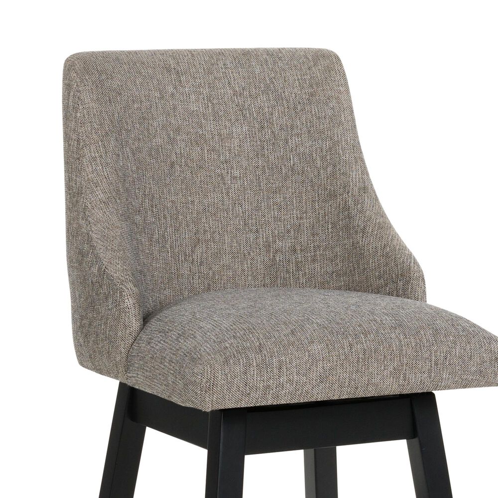 Ashley Neymorton Swivel Bar Stool in Dark Grayish Brown, , large