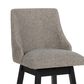 Ashley Neymorton Swivel Bar Stool in Dark Grayish Brown, , large