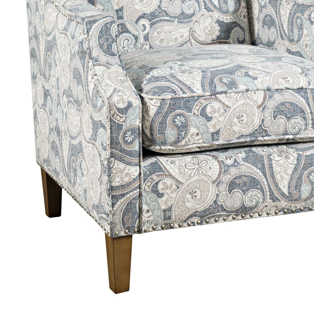 Waltham Duval Accent Chair in Denim, , large
