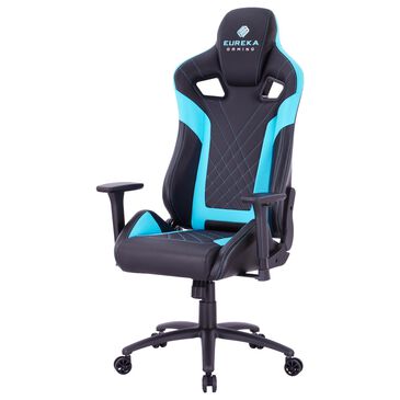 Eureka Gaming Chair in Black, , large