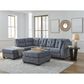 Ashley Marelton 2-Piece Left Facing Sectional with Chaise in Denim, , large