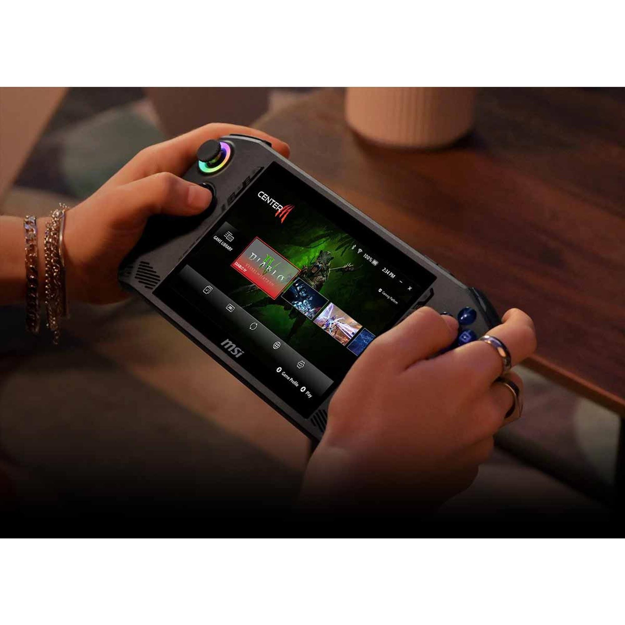 MSI Claw 7 AI+ A2VM Gaming Handhelds in Black