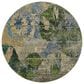 Dalyn Rug Company Trevi TV15 8" Round Taupe Area Rug, , large