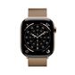 Apple Watch Series 11 (GPS+Cellular) 46mm Titanium Case with Gold Milanese Loop - S/M - Gold - (2025), , large