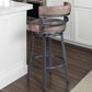 Blue River Madrid Swivel Counter Stool in Mineral, , large