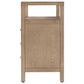 Butler Specialty Company Nora 3-Drawer Nightstand in Light Oak, , large