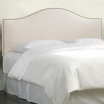 Skyline Furniture Queen Headboard in Linen Talc, , large