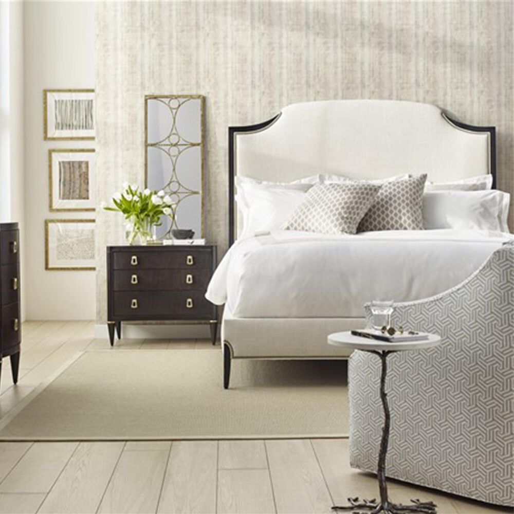 Vanguard Furniture Lillet King Upholstered Bed in Imari Cream, , large