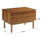 Natural Bamboo Furnishings Malibu 1 Drawer Nightstand, , large
