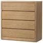 Eastern Shore Modena 4 Drawer Chest in Natural, , large