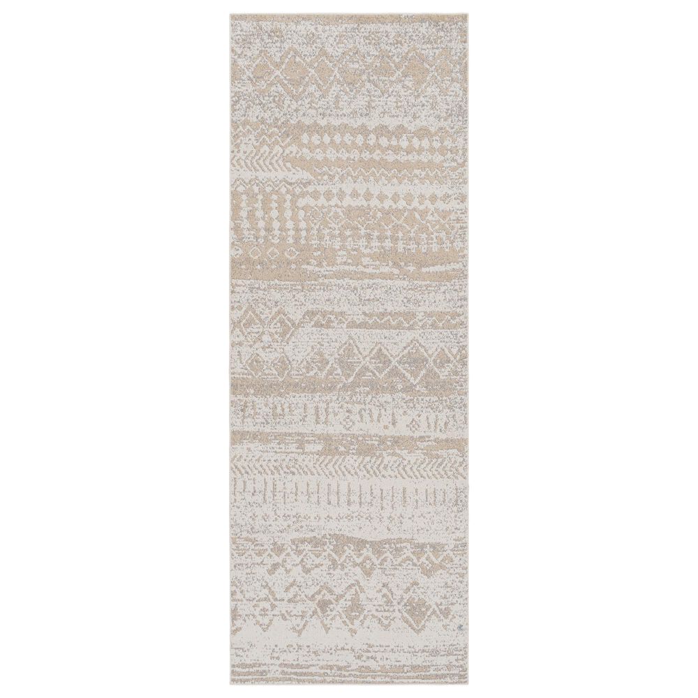 Surya Lavadora 2"7" x 7"3" Light Gray, Light Beige and Cream Runner, , large