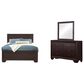Pacific Landing Kauffman 3 Piece Queen Bedroom Set in Dark Cocoa, , large